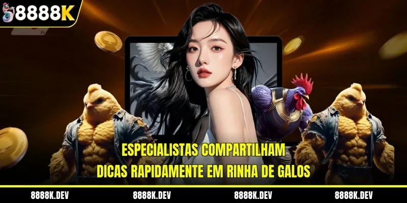 Especialistas compartilham dicas rapidamente em Rinha de Galos