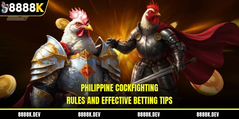 Philippine Cockfighting - Rules and Effective Betting Tips